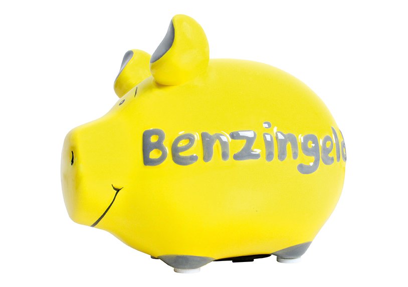 Piggy bank kcg small piggy, benzingeld, aus keramik (b/h/t) 12,5x9x9 cm