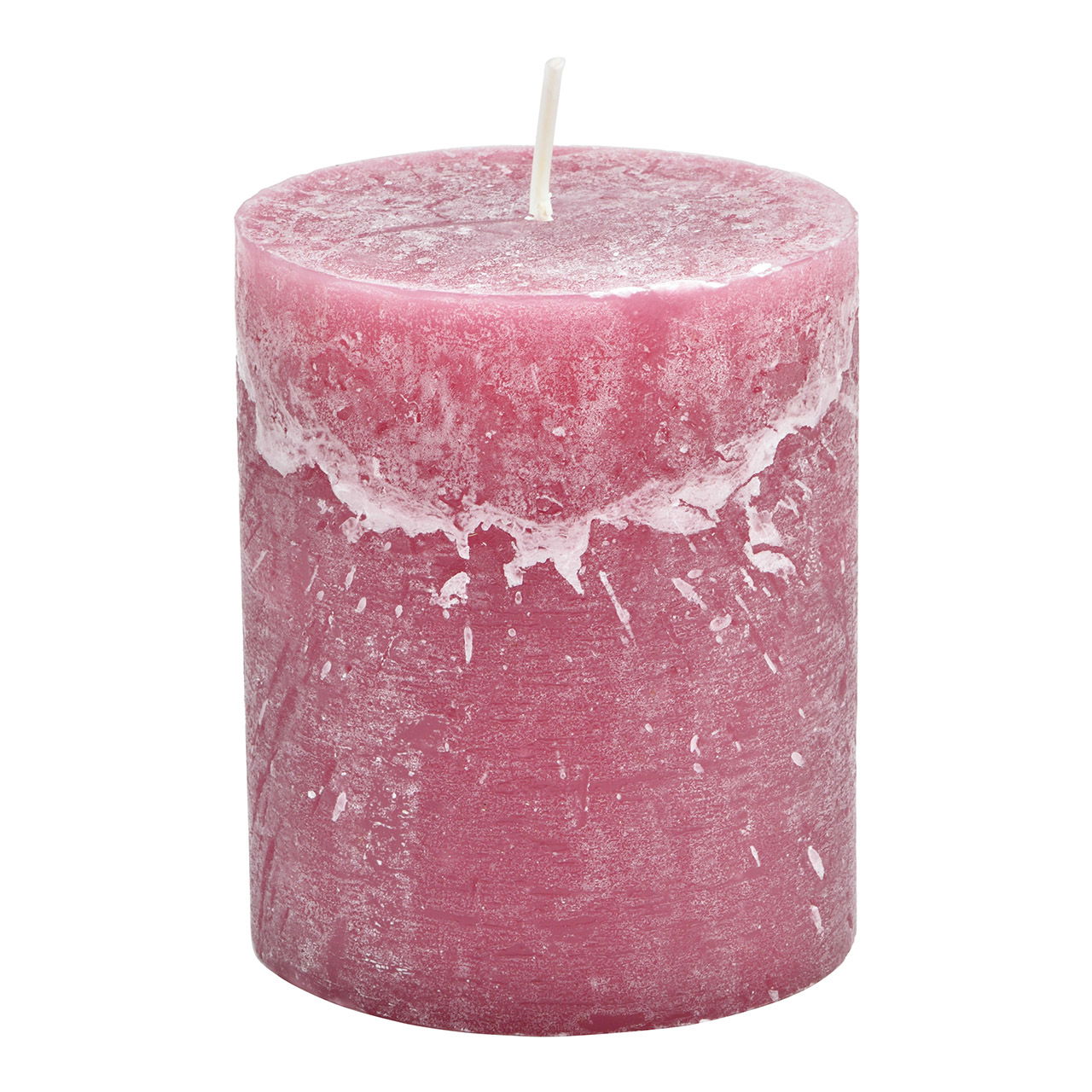 Candela 10x12x10cm in cera antica Rosewood rosa/rosa Candela 10x12x10cm in cera antica Rosewood rosa/rosa