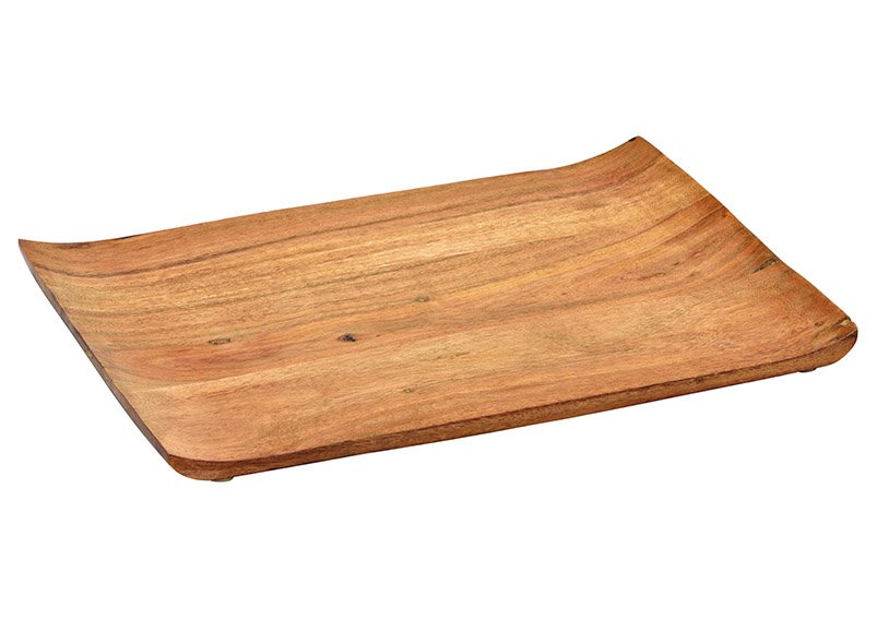 Planche à servir en bois d'acacia naturel (L/H/P) 33x2x23cm