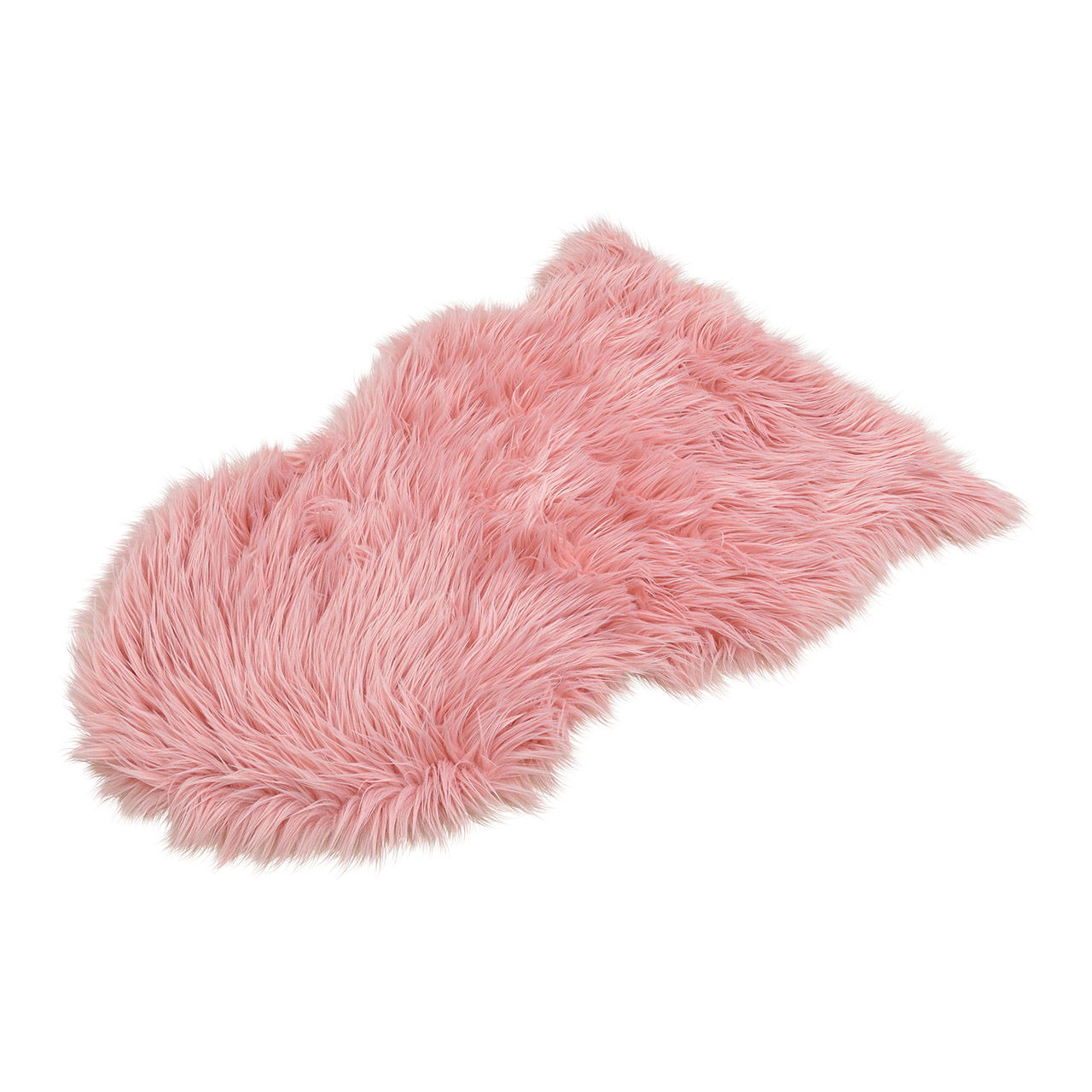 Faux fur pink/pink (W/H) 80x50cm