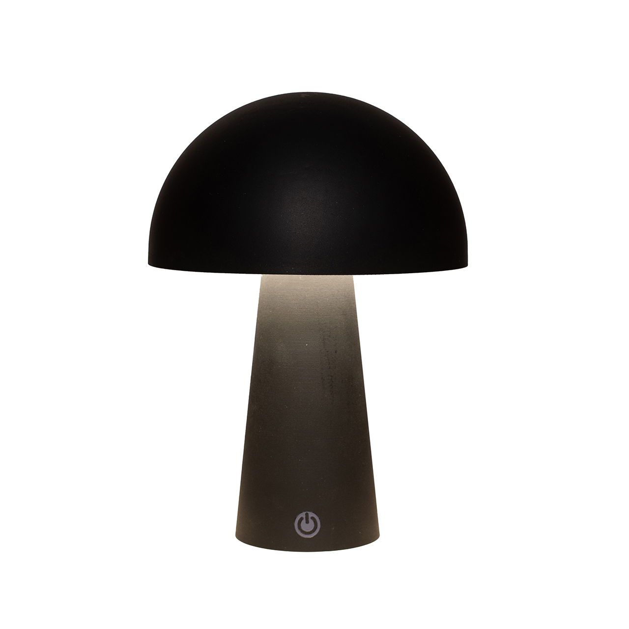 Tischlampe IP44 rund, LED incklusiv 80cm USB Zuleitung aus Kunststoff, Schwarz (B/H/T) 15x21x15cm Tischlampe IP44 rund, LED incklusiv 80cm USB Zuleitung aus Kunststoff, Schwarz (B/H/T) 15x21x15cm
