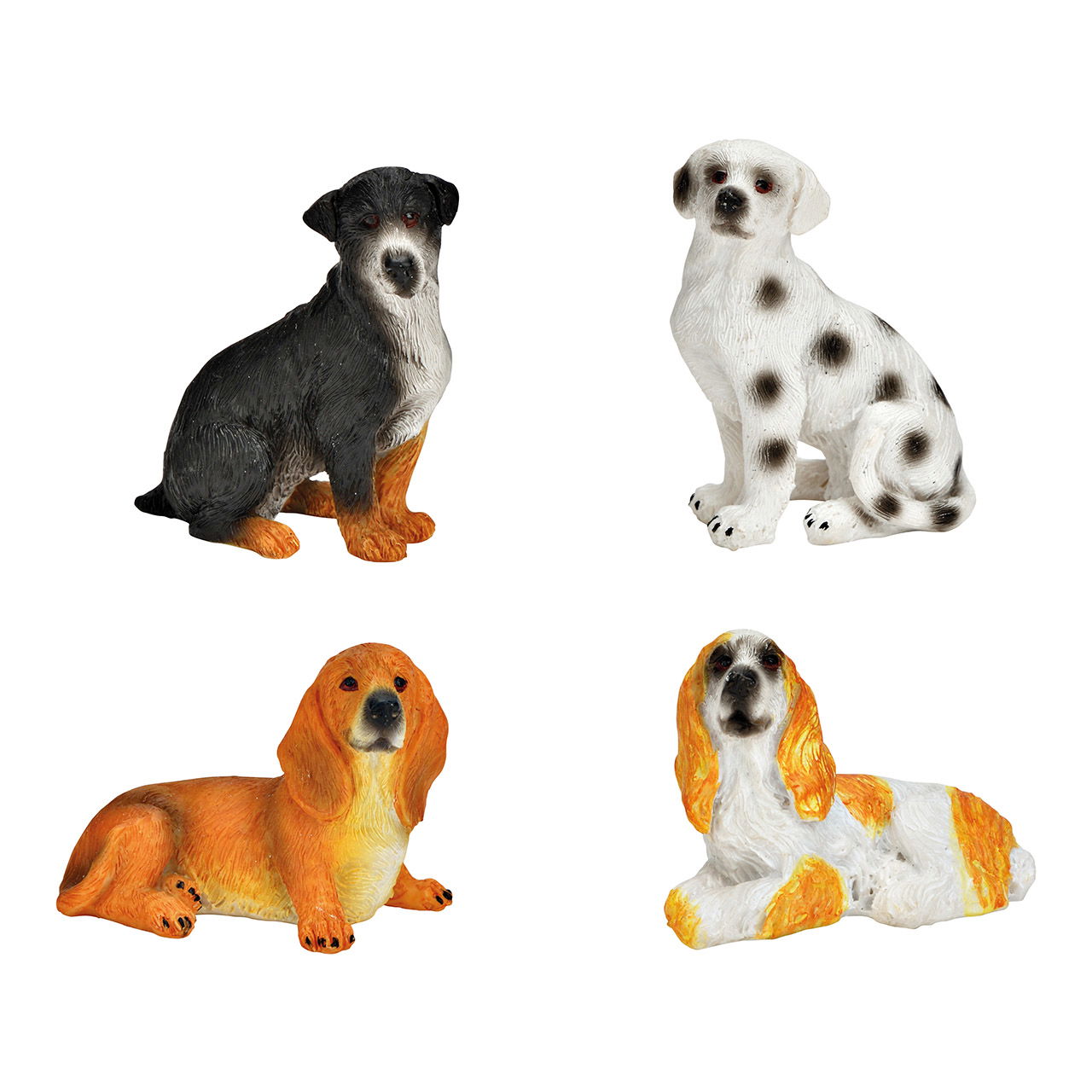Hund in Geschenktüte aus Poly natur 4-fach, (B/H/T) 6x7x3cm im 24er Display Hund in Geschenktüte aus Poly natur 4-fach, (B/H/T) 6x7x3cm im 24er Display