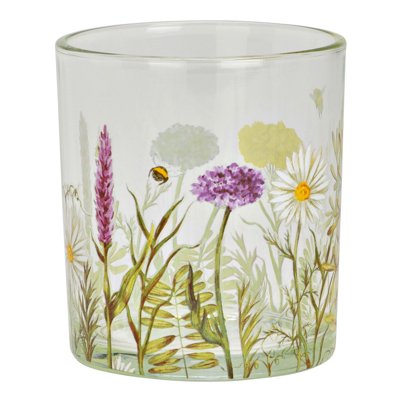 Töpferei, Glas, Einmachglas, Gänseblümchen, Florales Design