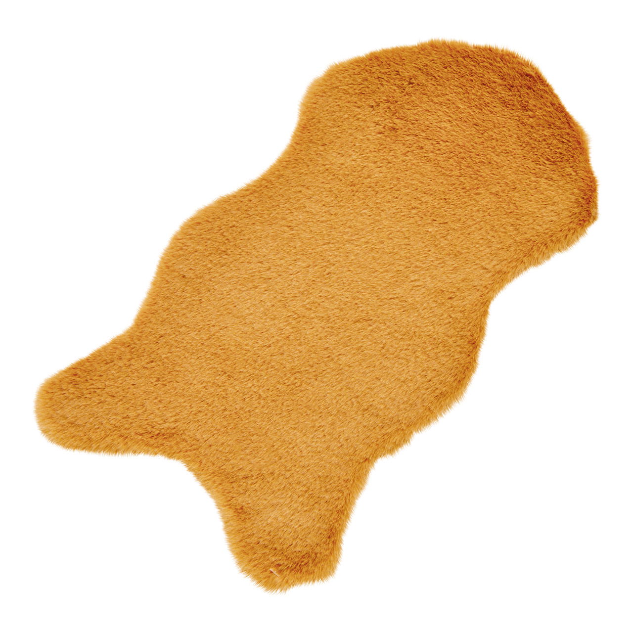 Konijnenbont Imitatiebont van polyester geel (B/H/D) 50x25x2cm Konijnenbont Imitatiebont van polyester geel (B/H/D) 50x25x2cm