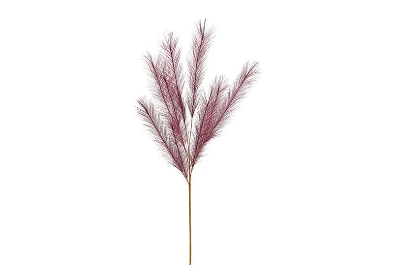 Plastic pampas grass purple (h) 91cm