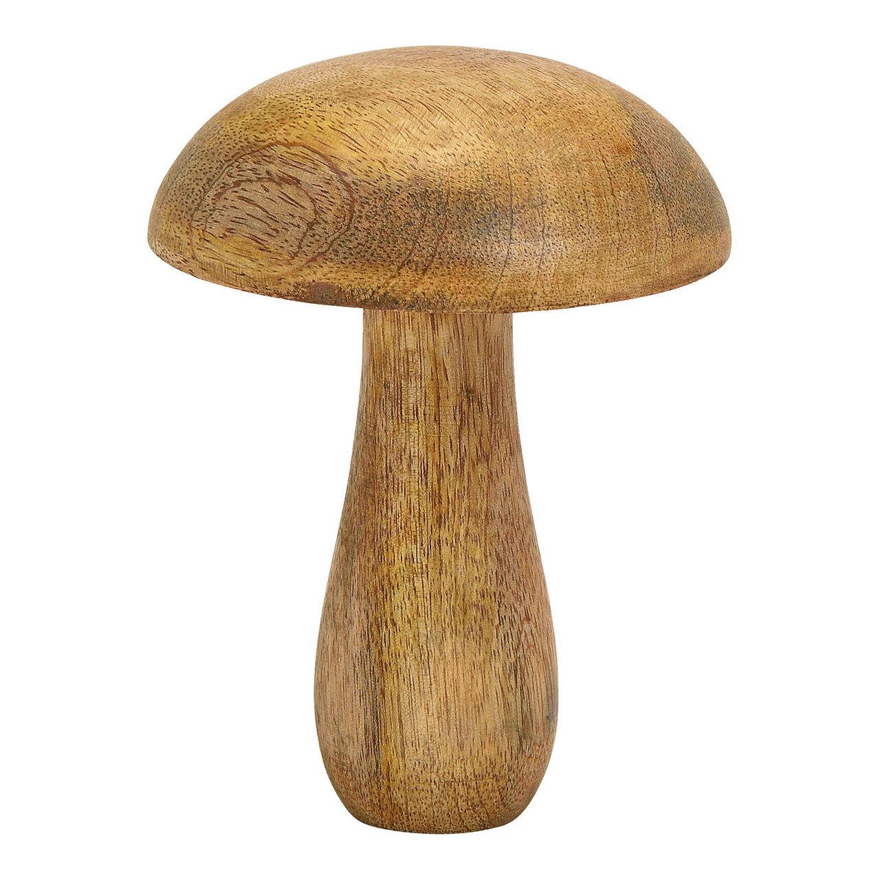 Fungo in legno di mango Marrone (L/H/D) 11x15x11cm