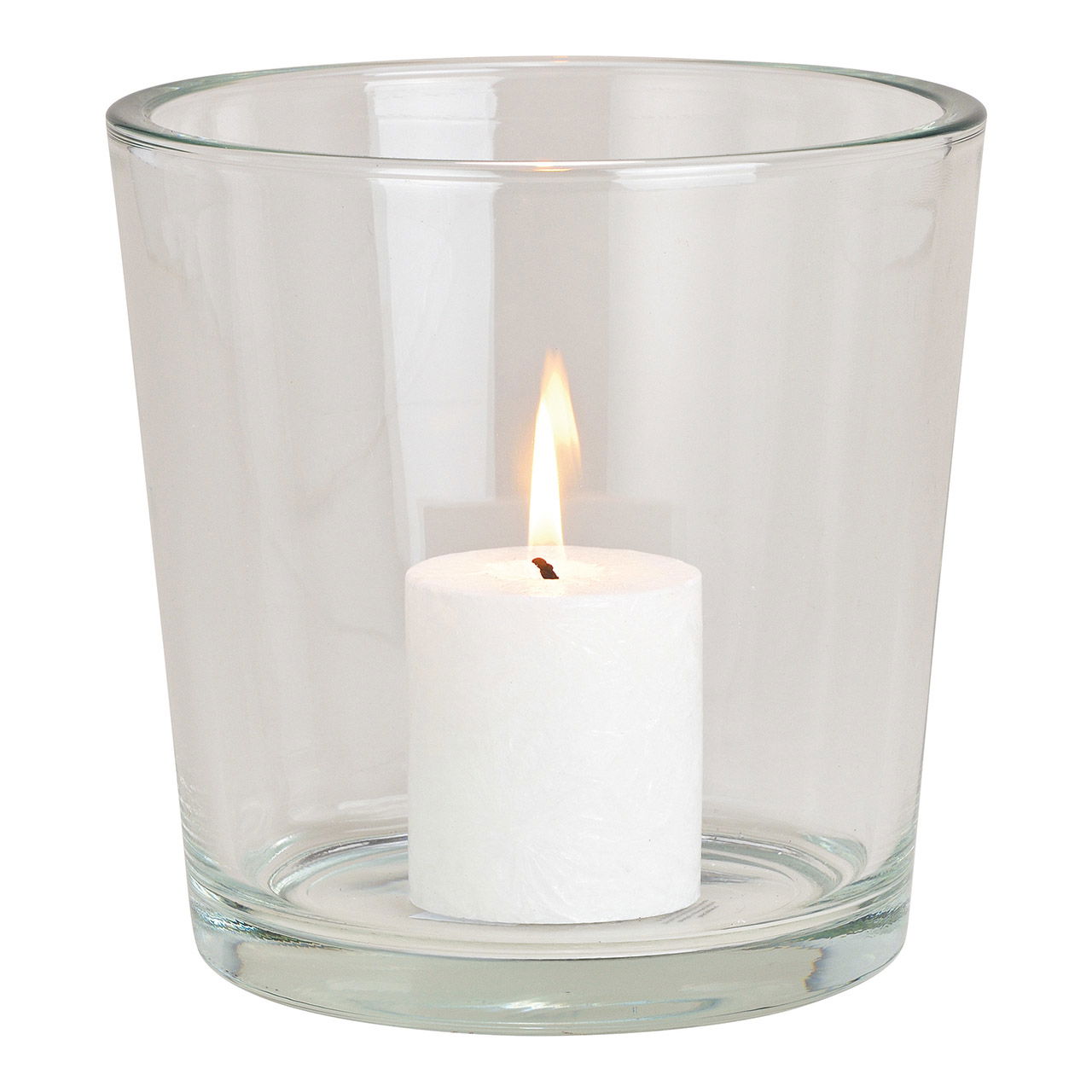 Windlicht klar aus Glas Transparent (B/H/T) 19x19x19cm Windlicht klar aus Glas Transparent (B/H/T) 19x19x19cm