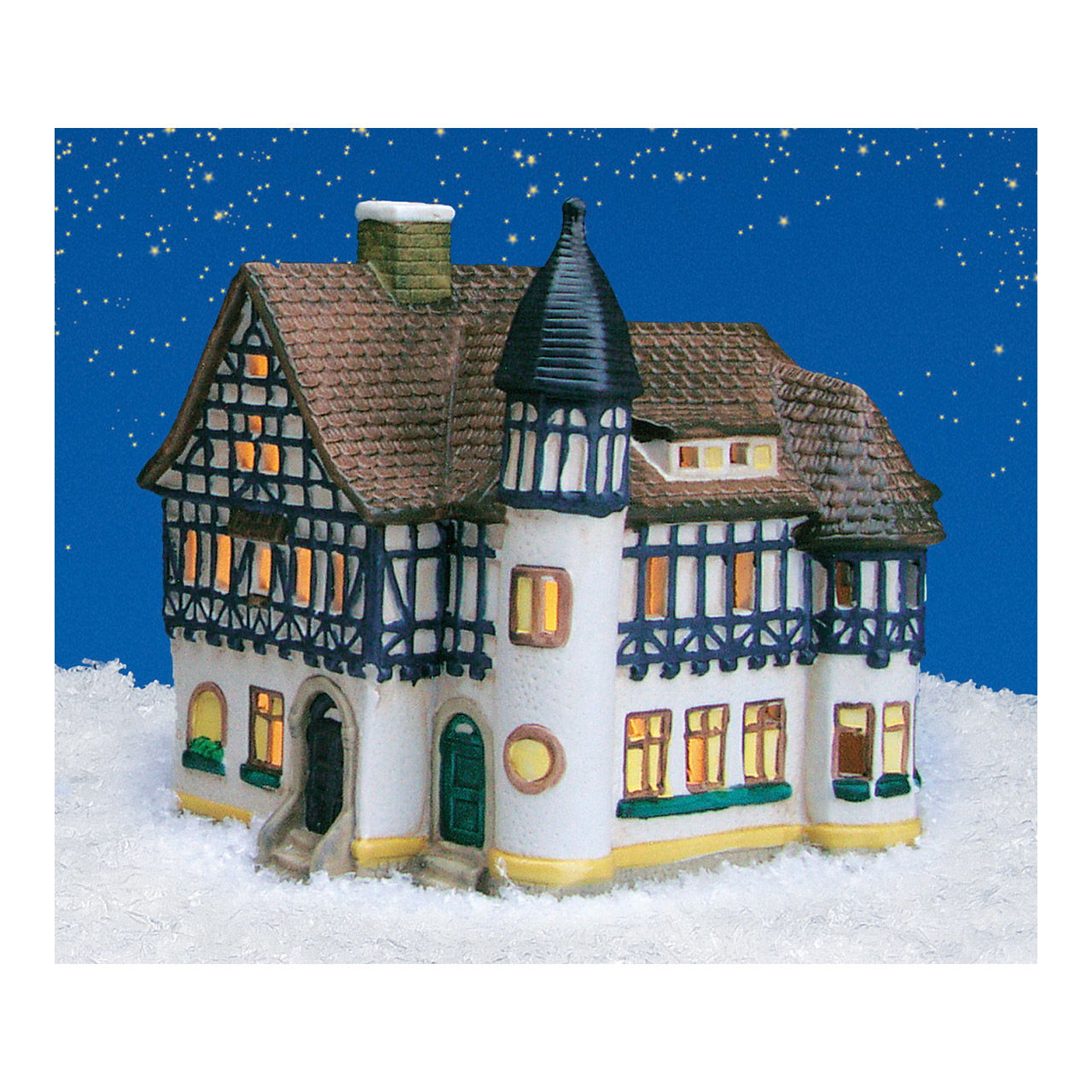 Wurm Lichthaus Post Bad Liebenstein/Thürigen aus Porzellan, Bunt (B/H/T) 15x17x12cm Wurm Lichthaus Post Bad Liebenstein/Thürigen aus Porzellan, Bunt (B/H/T) 15x17x12cm