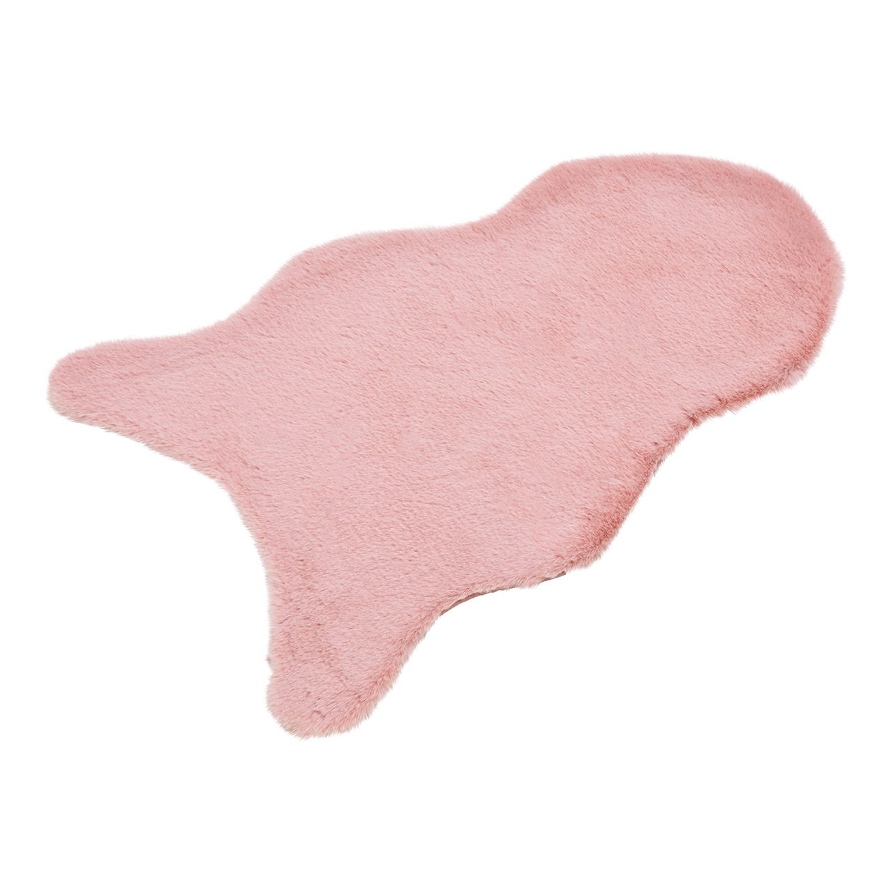 Kunstfell kurz aus Polyester Pink/Rosa (B/H/T) 80x50x2cm Kunstfell kurz aus Polyester Pink/Rosa (B/H/T) 80x50x2cm
