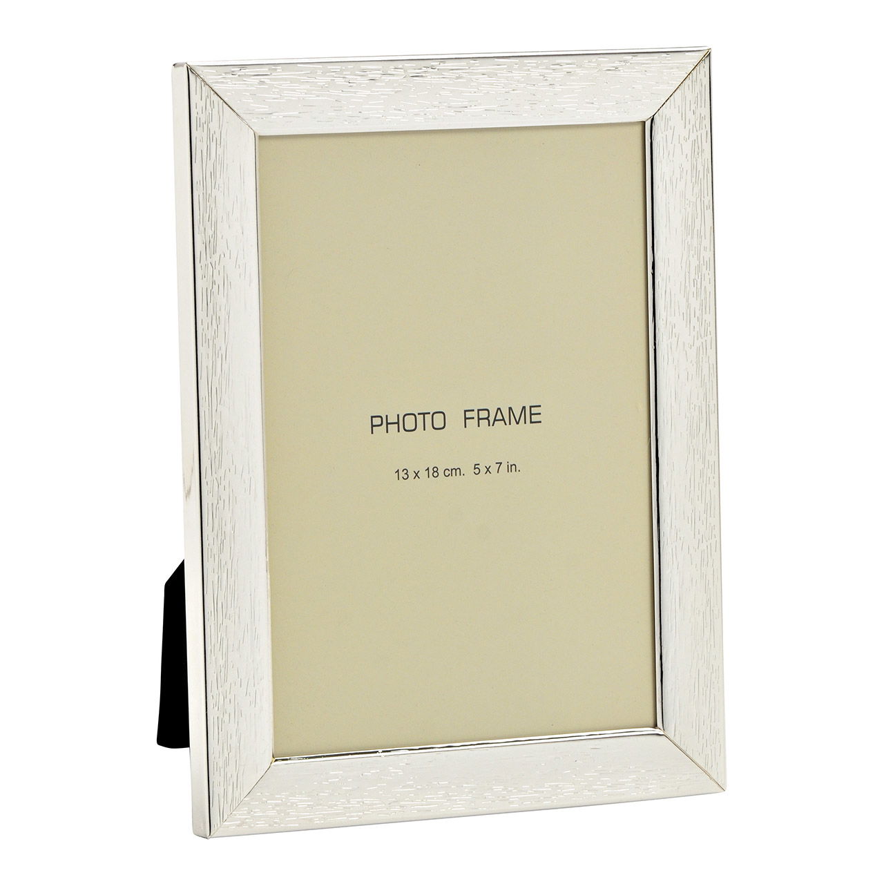 Fotorahmen versilbert für 13x18cm Fotos aus Metall, Silber (B/H/T) 15x20x1cm Fotorahmen versilbert für 13x18cm Fotos aus Metall, Silber (B/H/T) 15x20x1cm