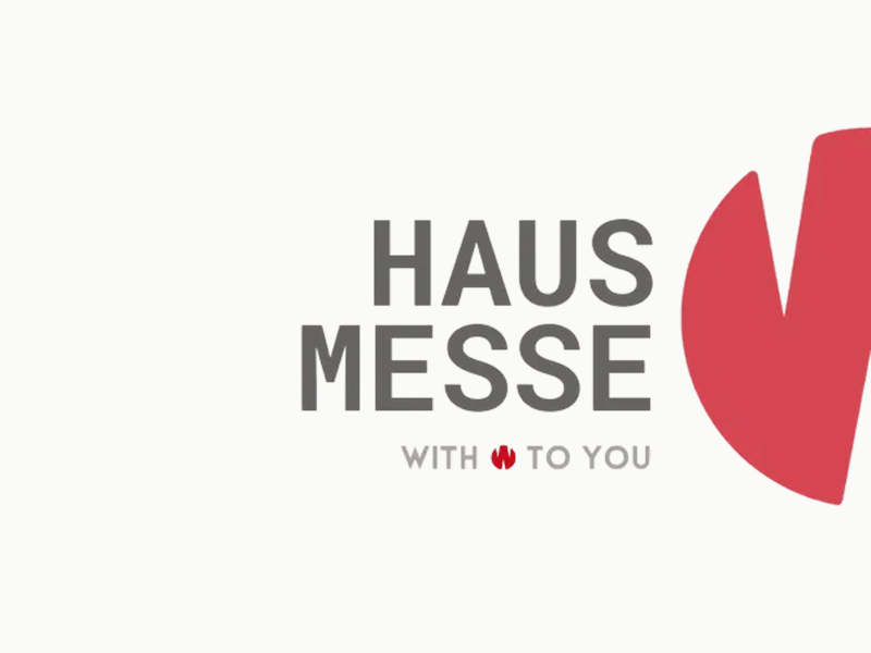 logo, Hausmesse, Messe, With, To You