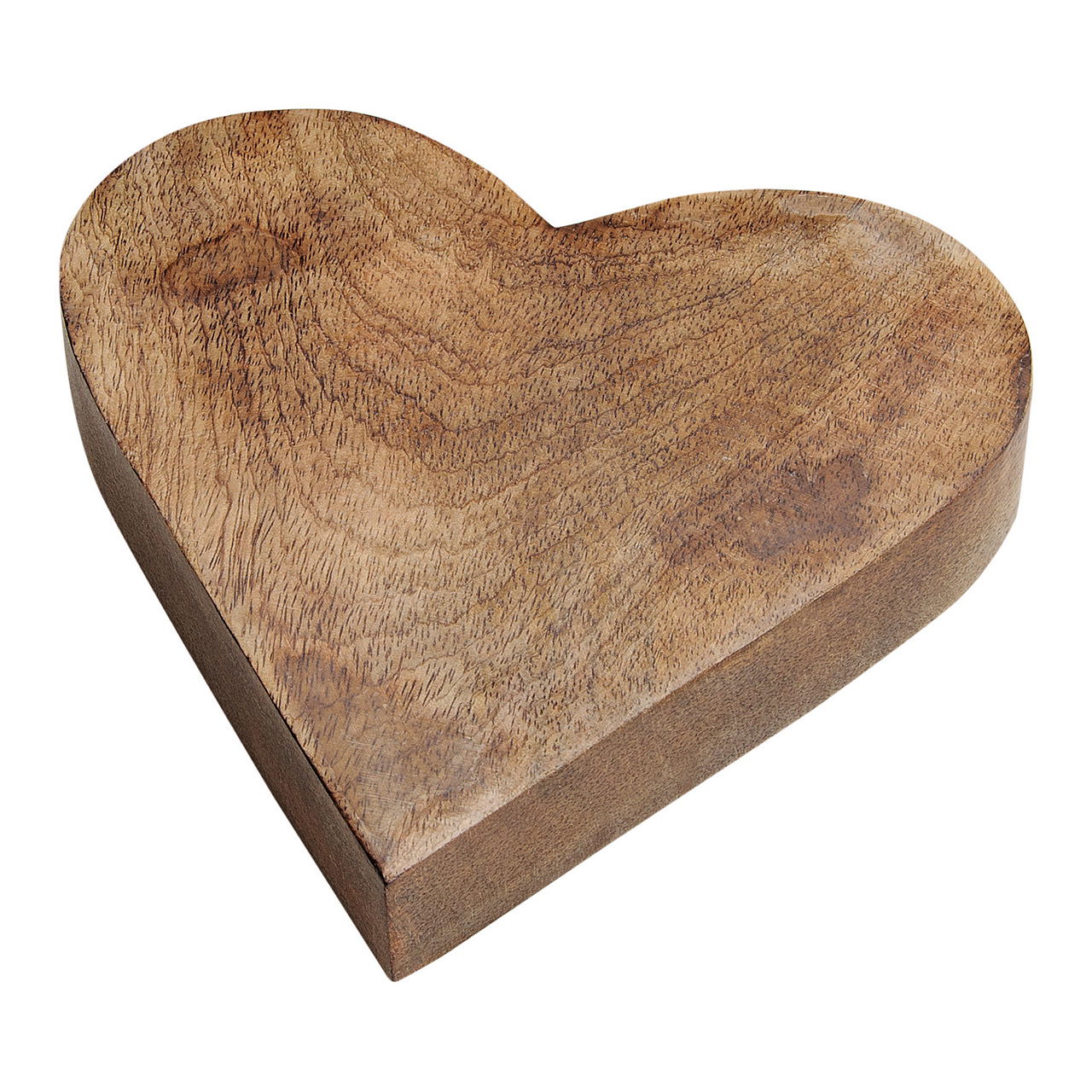 Cuore in legno di mango Marrone (L/H/D) 20x4x20cm Cuore in legno di mango Marrone (L/H/D) 20x4x20cm