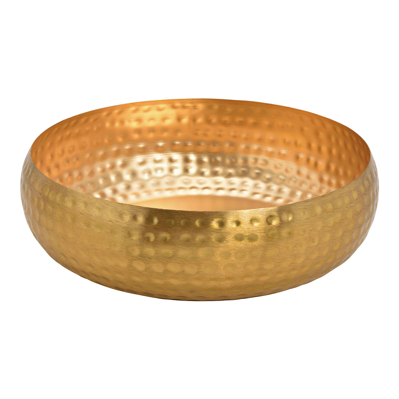 Ciotola decorativa in metallo dorato (L/H/D) 35x10x35cm Ciotola decorativa in metallo dorato (L/H/D) 35x10x35cm