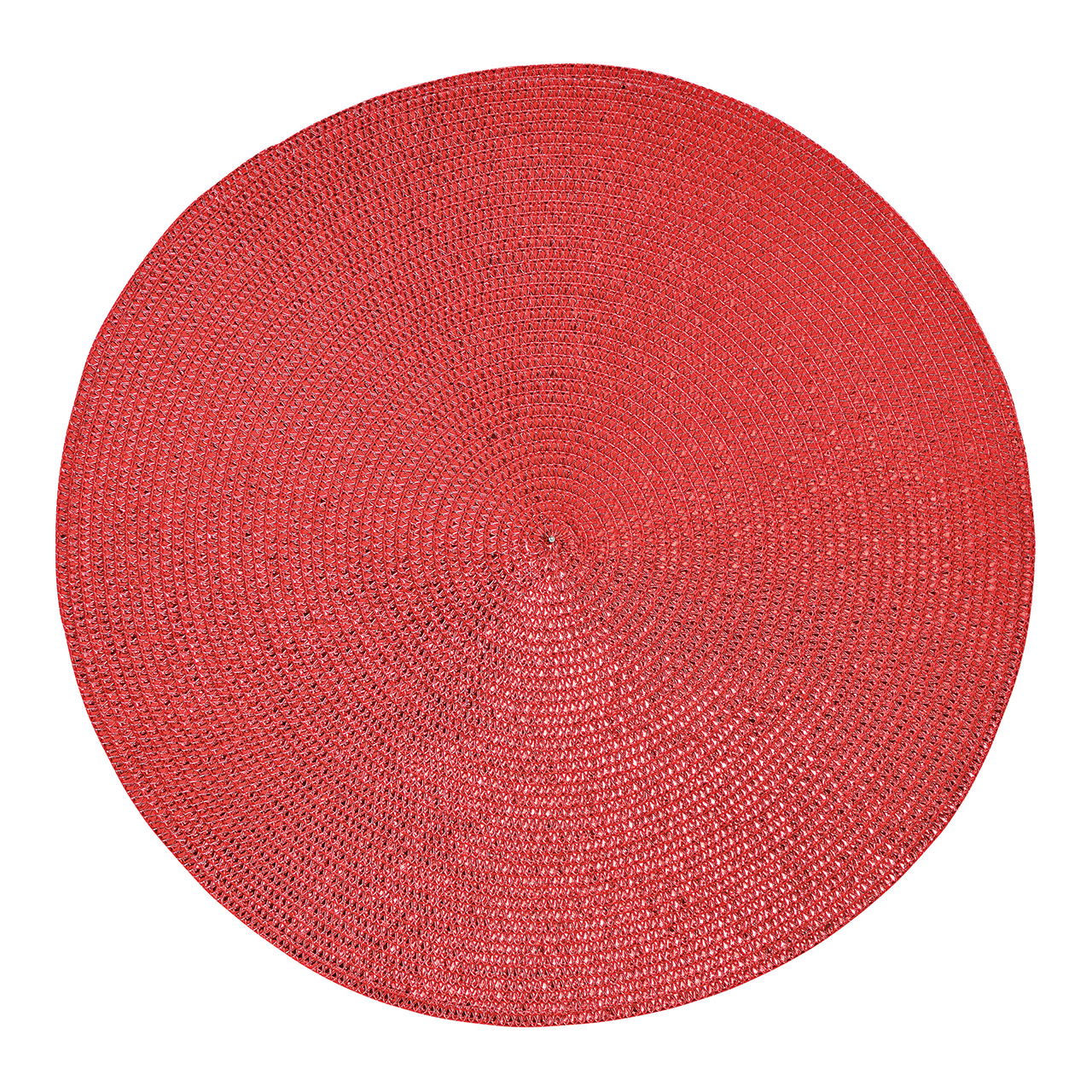 Tischset aus Kunststoff Rot Ø38cm