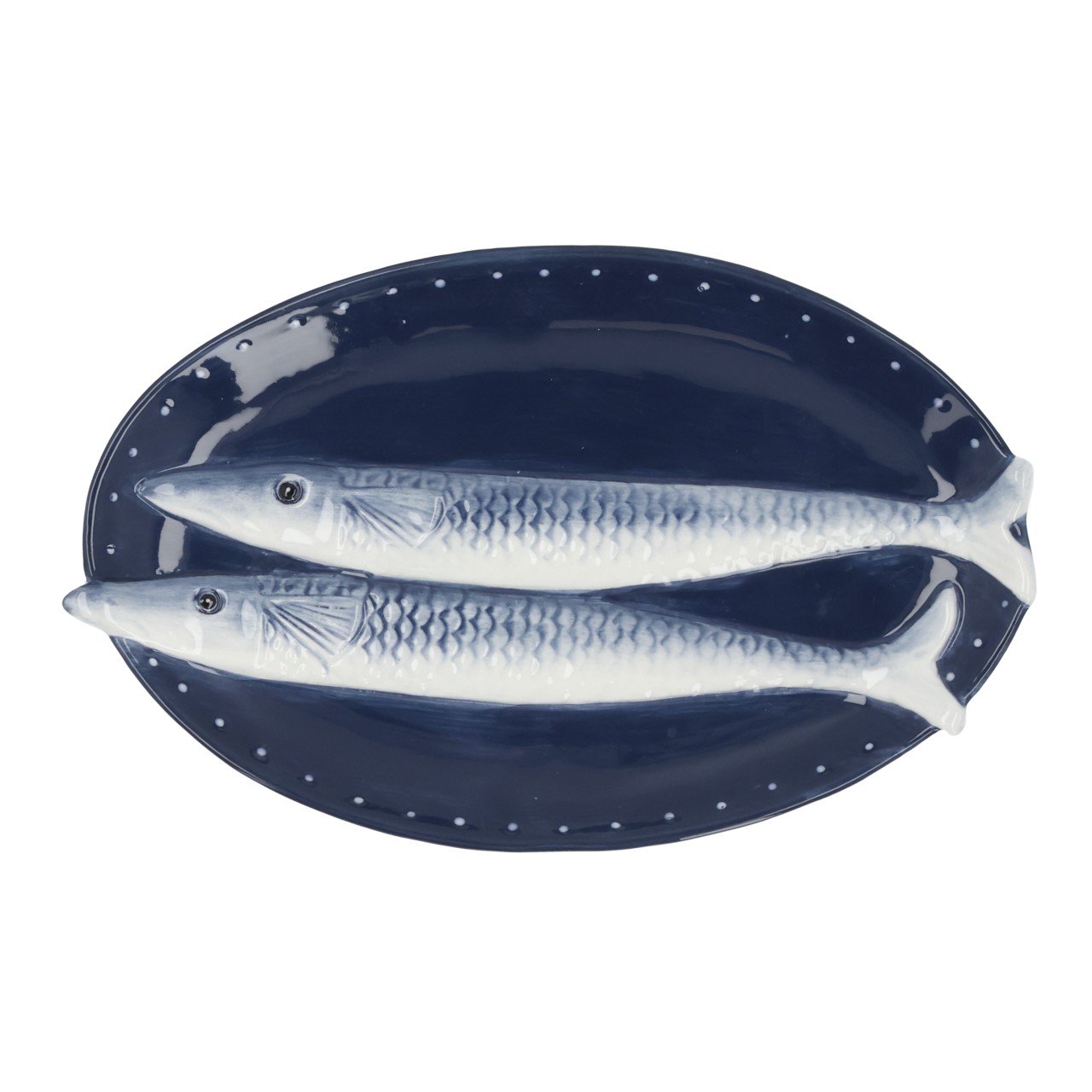 fisch, thunfisch, platte, dekorationsartikel, zweier-packung