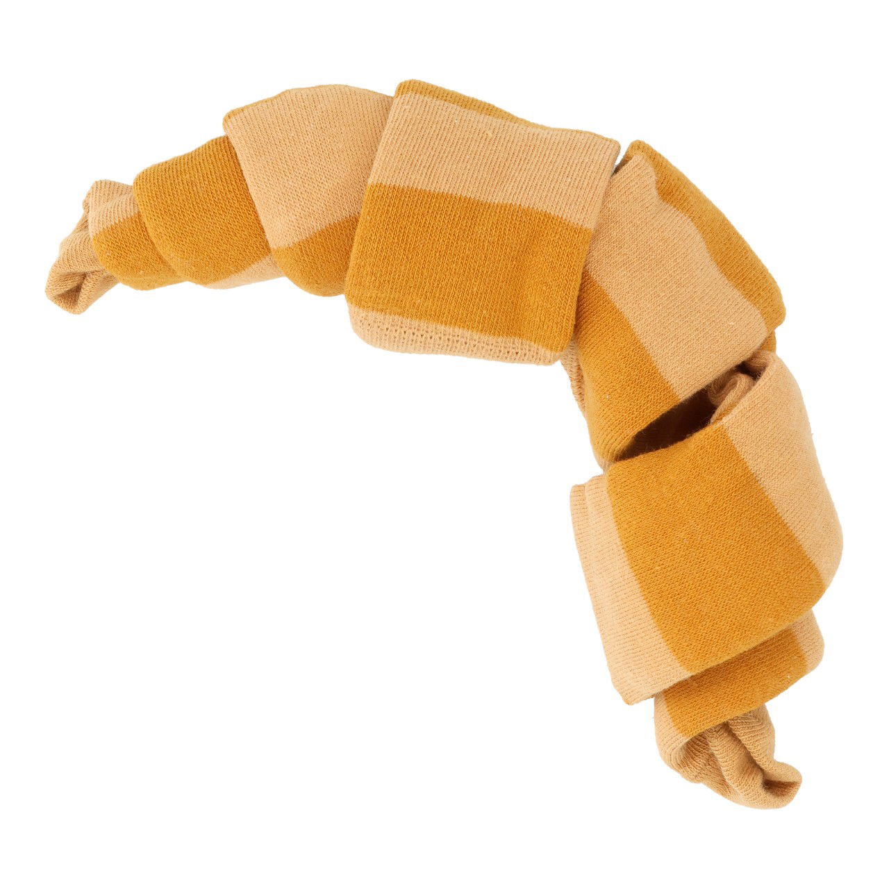 Calcetines Croissant de tejido Marrón (A/A/D) 16x10.5x4cm Calcetines Croissant de tejido Marrón (A/A/D) 16x10.5x4cm