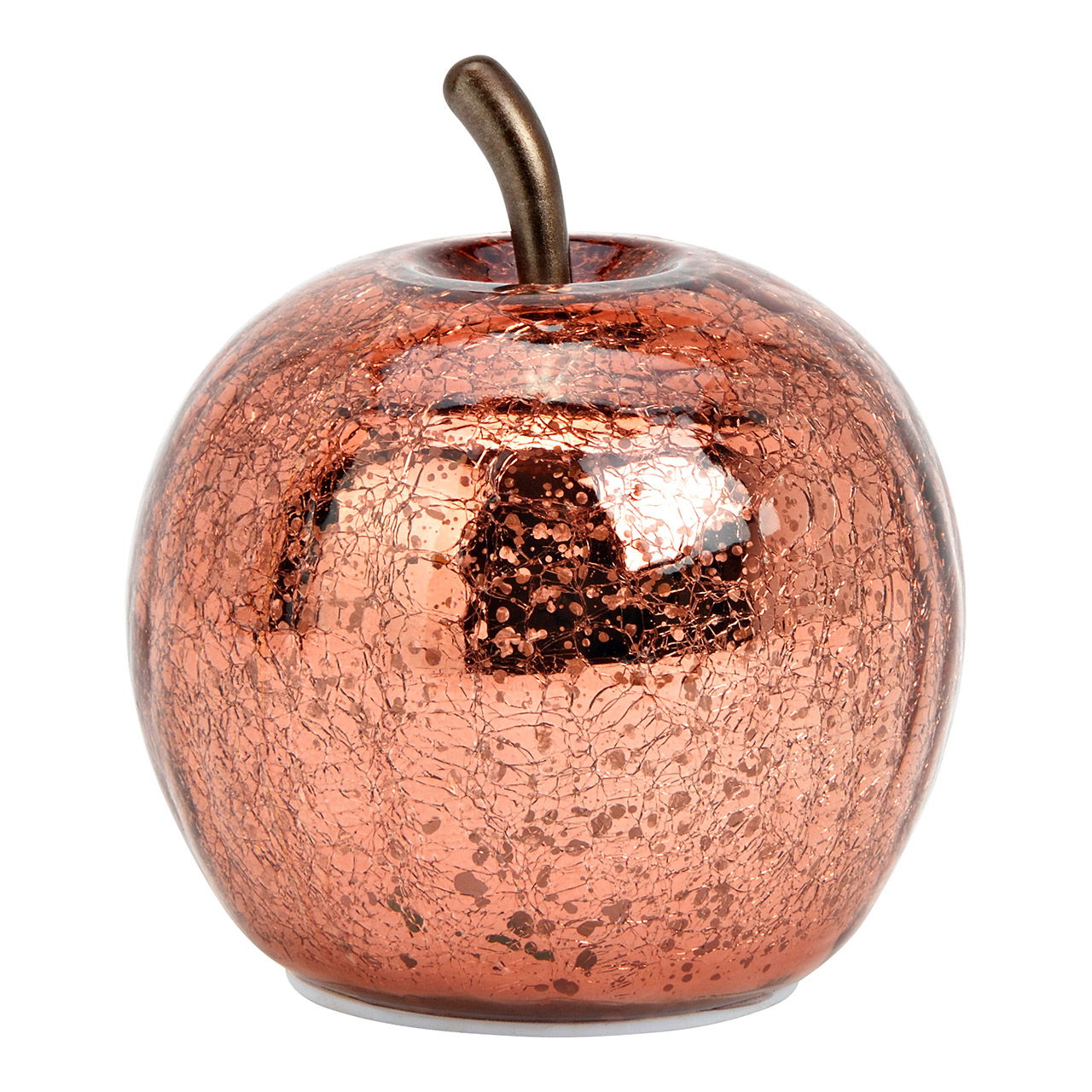 Apfel mit 10er LED aus Glas, Metallic Pink(B/H/T) 11x12x11cm mit 6/18 Timer Batteriebetrieb 2xAAA nicht enthalten Apfel mit 10er LED aus Glas, Metallic Pink(B/H/T) 11x12x11cm mit 6/18 Timer Batteriebetrieb 2xAAA nicht enthalten