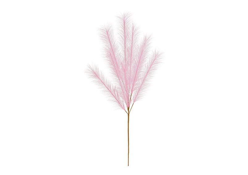 Plastic pampas grass pink (h) 91cm
