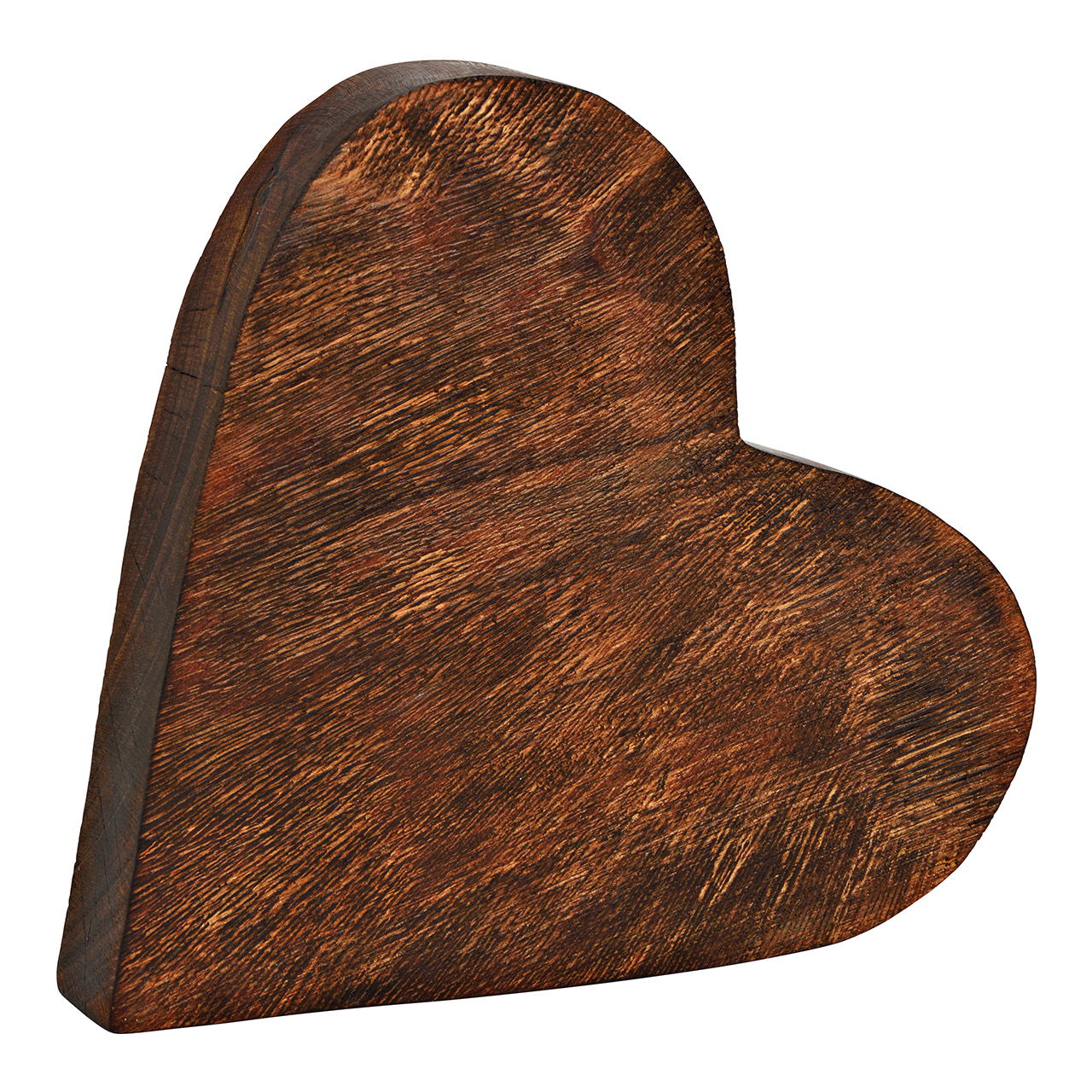 Cuore in legno di mango marrone (L/H/D) 23x22x4cm Cuore in legno di mango marrone (L/H/D) 23x22x4cm