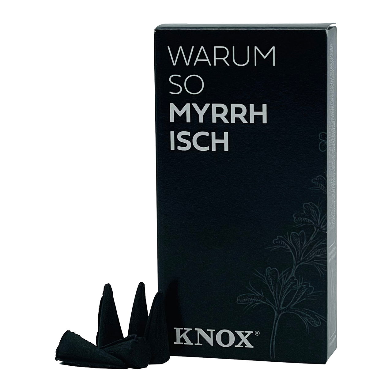 Wierookkegels Young Knox verpakking van 24 kegels gemaakt van natuurlijk materiaal, 3-voudig, kleurrijk (B/H/D) 6x12x2cm Flasche