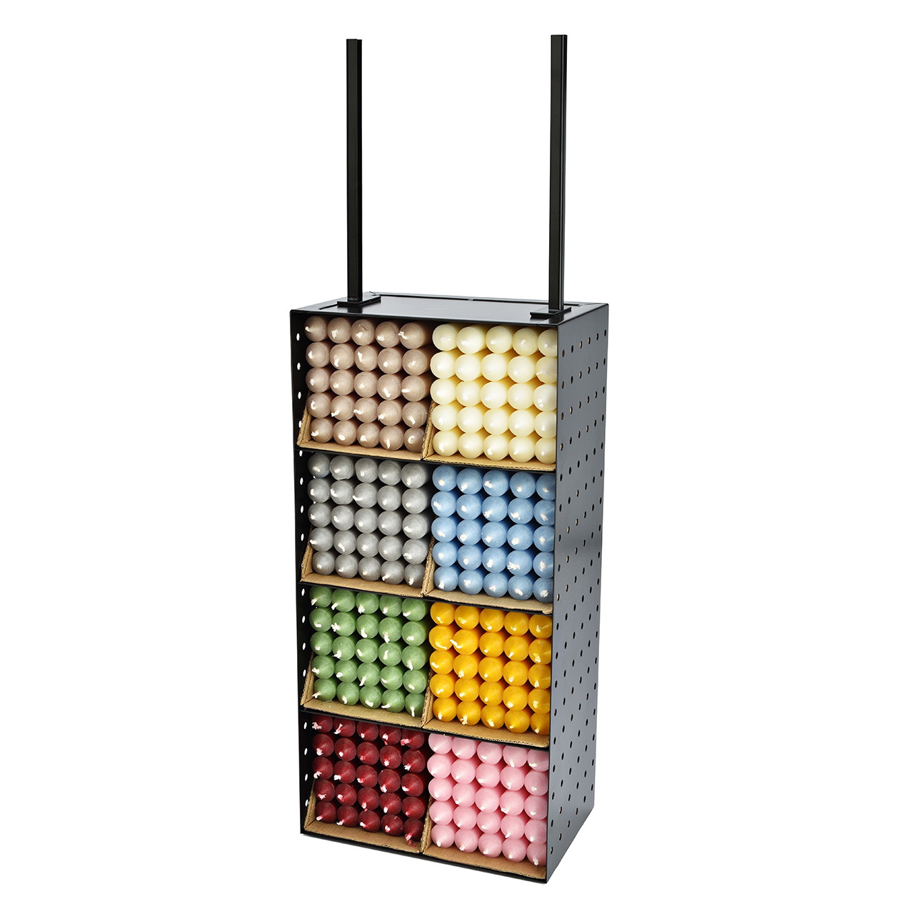 Kreidekugeln, Kunststoffkugeln, Sortierwürfel, Kugeldisplay, Aufbewahrungsregal