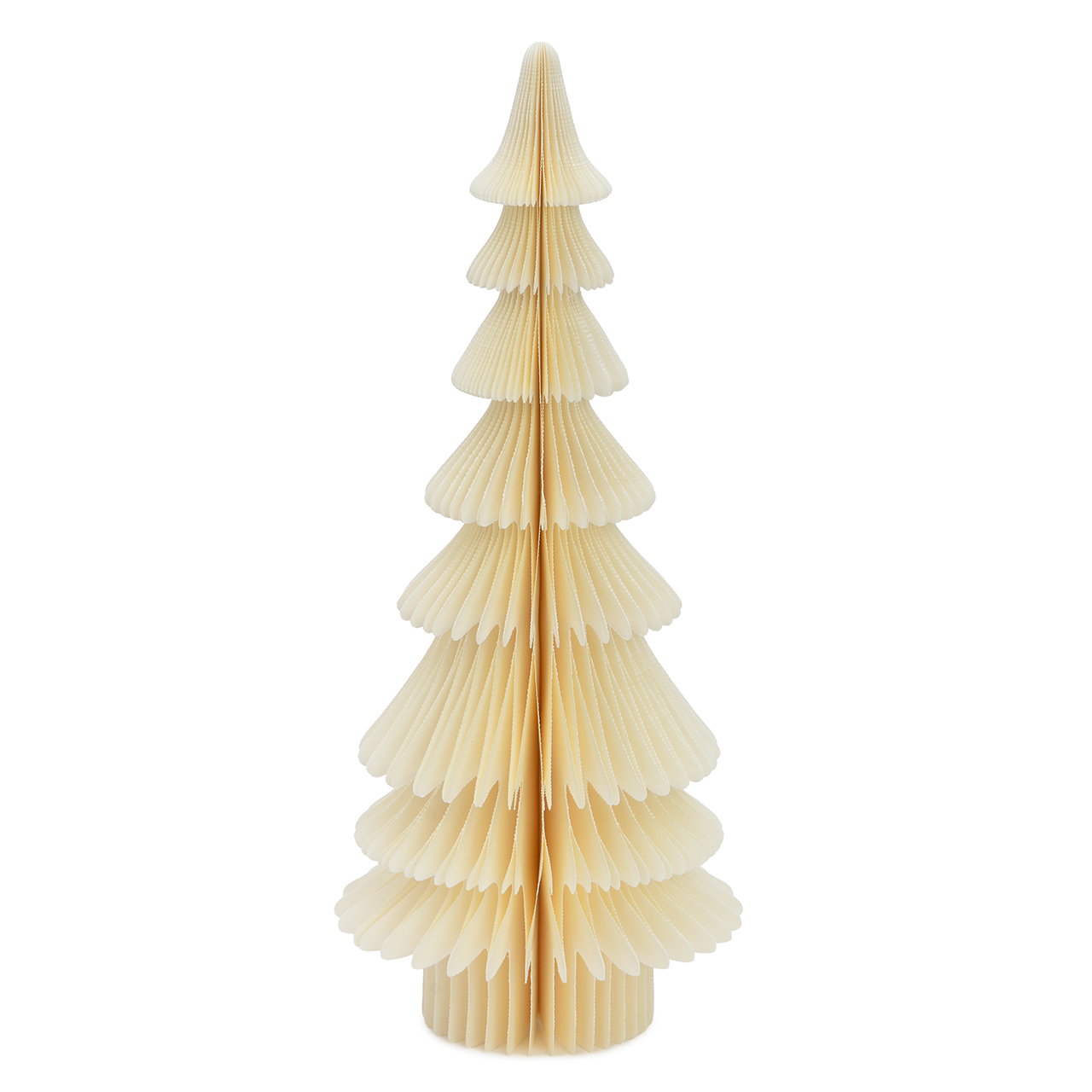 Honeycomb Tannenbaum aus Papier/Pappe Weiß (B/H/T) 13x30x13cm Honeycomb Tannenbaum aus Papier/Pappe Weiß (B/H/T) 13x30x13cm