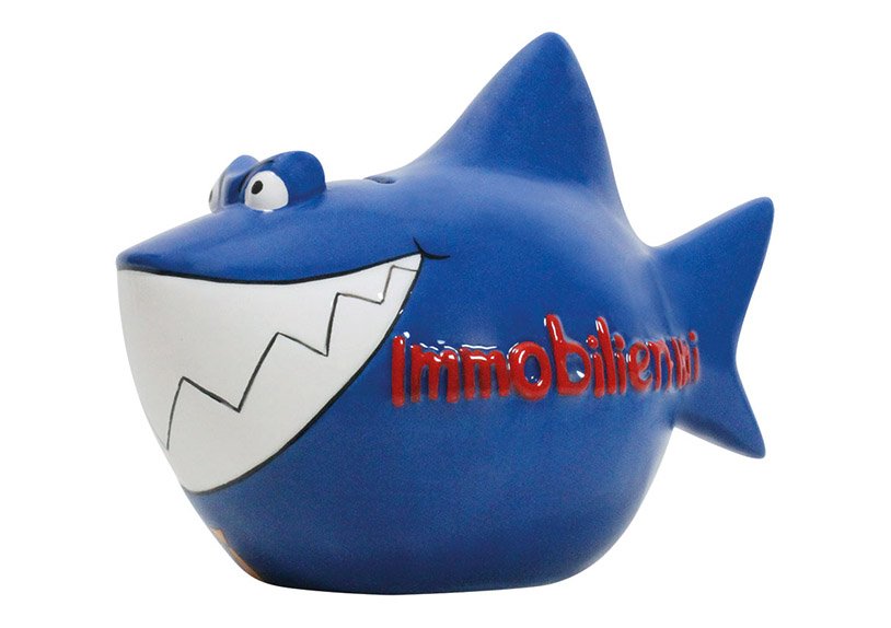 Shark, immo-hai, ceramic (w/h/d) xxcm