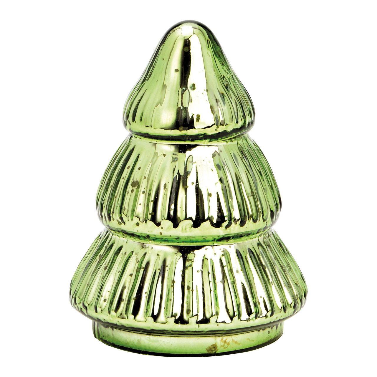 Sapin en verre vert (L/H/P) 9x12x9cm