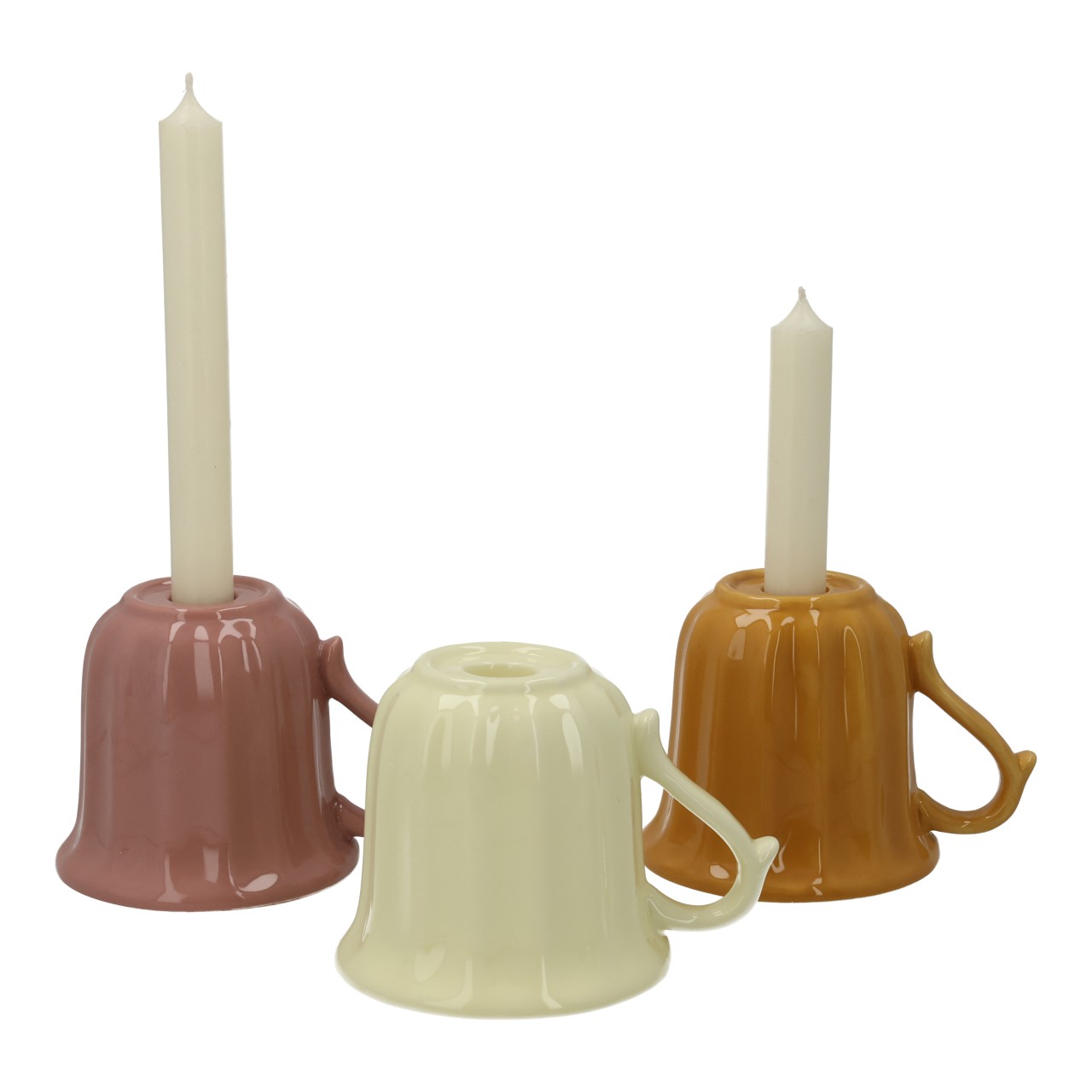 Tasse, Becher, Keramik, Mehrfarbig, Verschiedene Farben