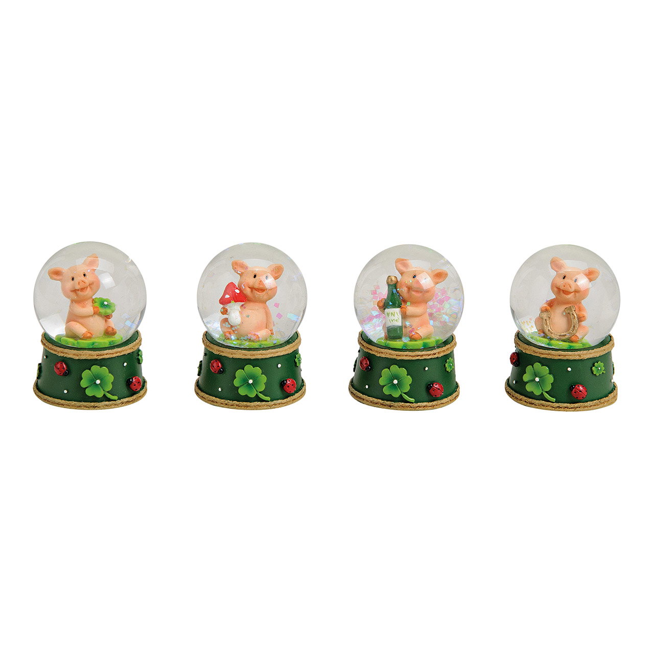 Schneekugel, Schneekugelfigur, Globus, Figur, Deko