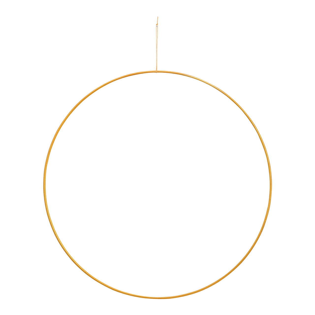 Anneau de suspension en métal doré Ø40cm Anneau de suspension en métal doré Ø40cm