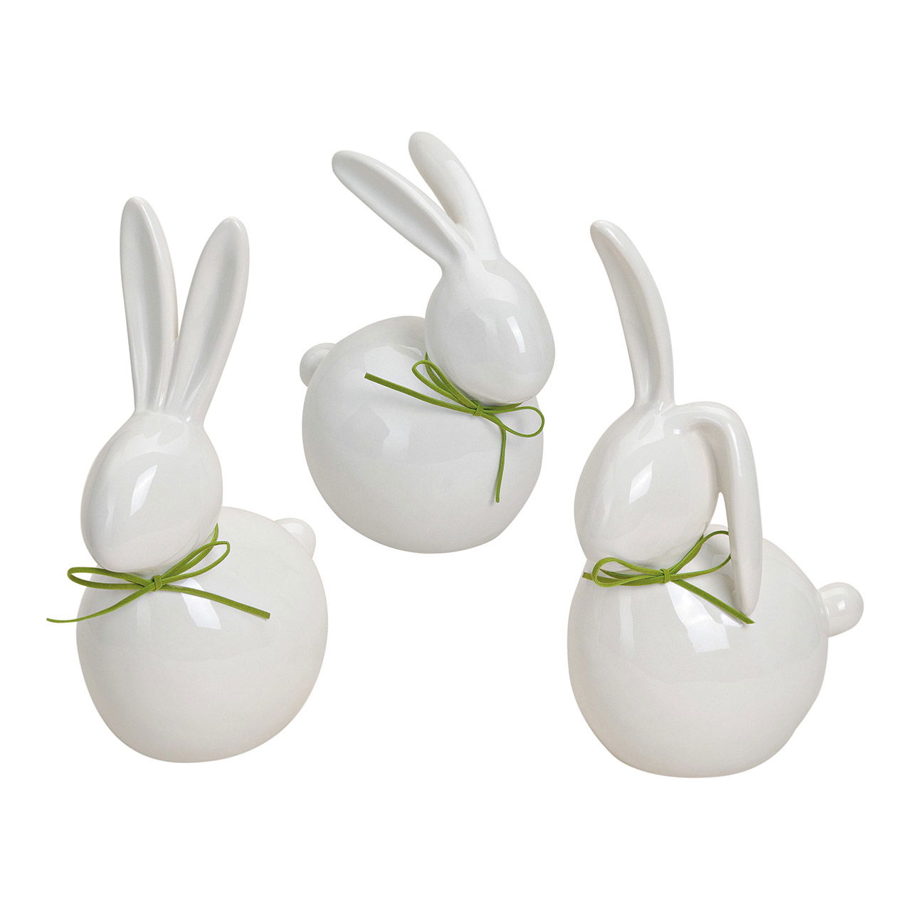 Rabbit white porcelain 3-ass. 17-25 cm