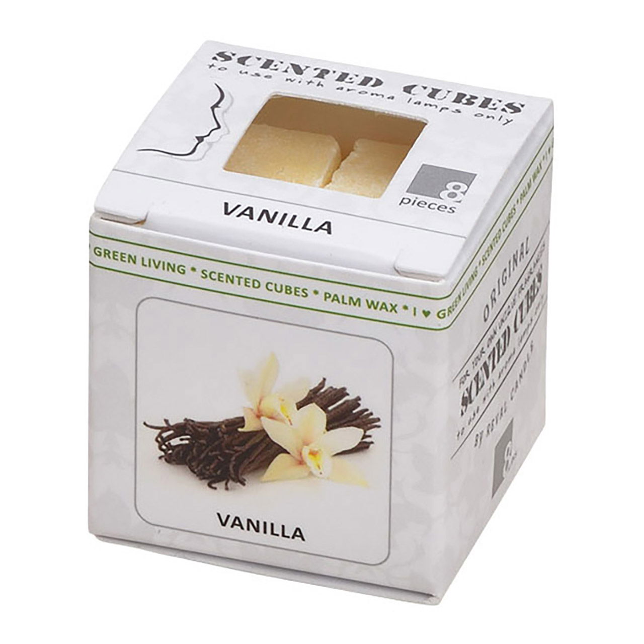 Duftwachs Weihnachten 24g aus Wachs Bunt 9-fach, (B/H/T) 4x4x4cm Kiste, Butter, Essen