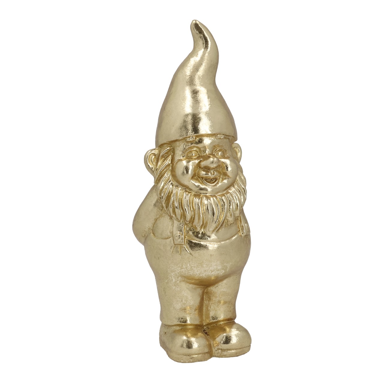 Gnom, Figur, Gold, Dekoration, Gartenfigur