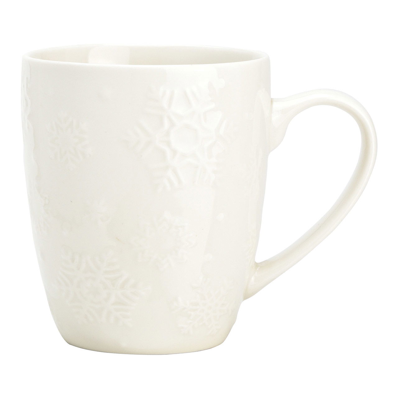 Taza de porcelana 3D con decoración sheeflock blanca (A/A/A) 12x10x8cm 300ml Taza de porcelana 3D con decoración sheeflock blanca (A/A/A) 12x10x8cm 300ml