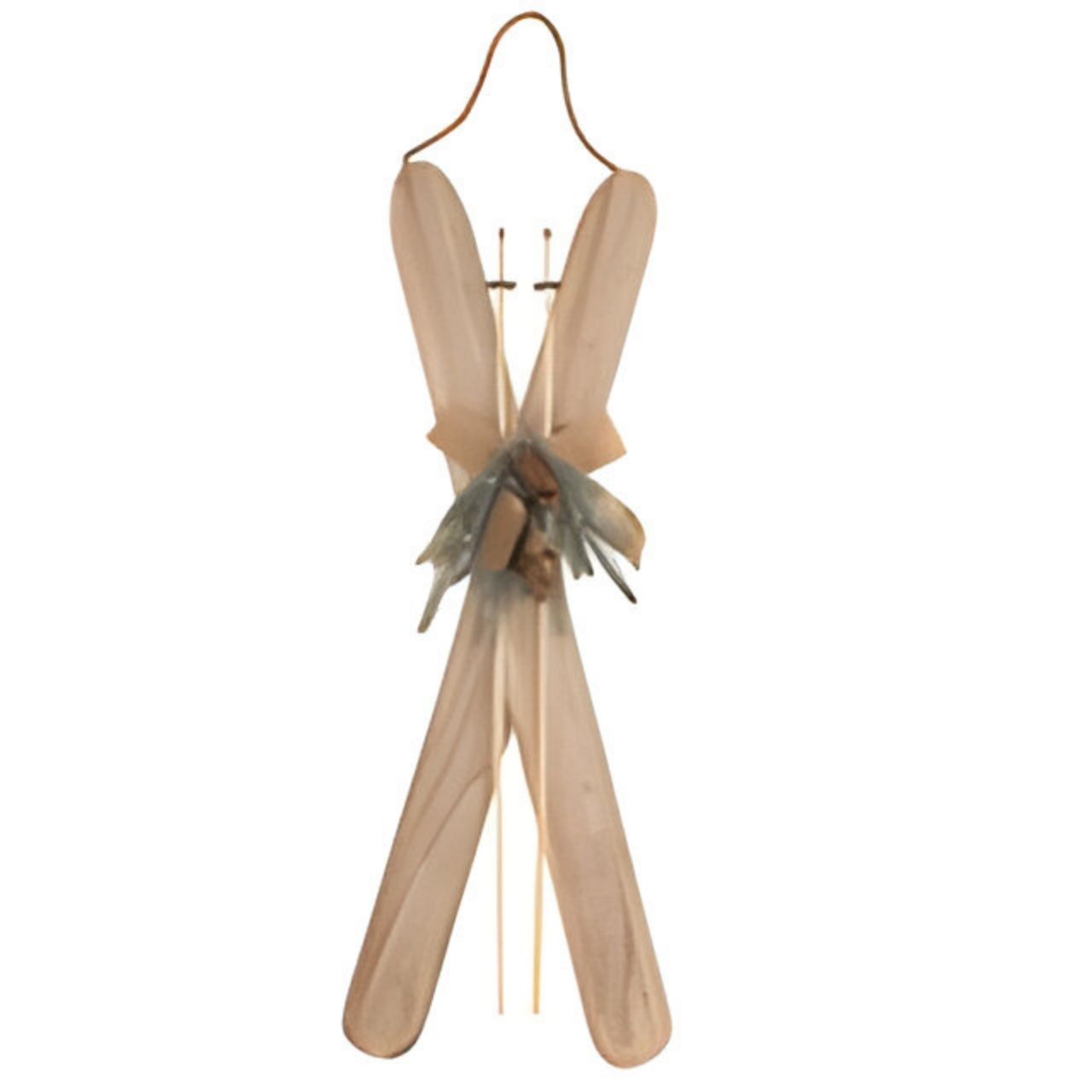 Deko-Ski zum Hängen, Holz, 35x9x98cm, 1 Stck, natur Deko-Ski zum Hängen, Holz, 35x9x98cm, 1 Stck, natur