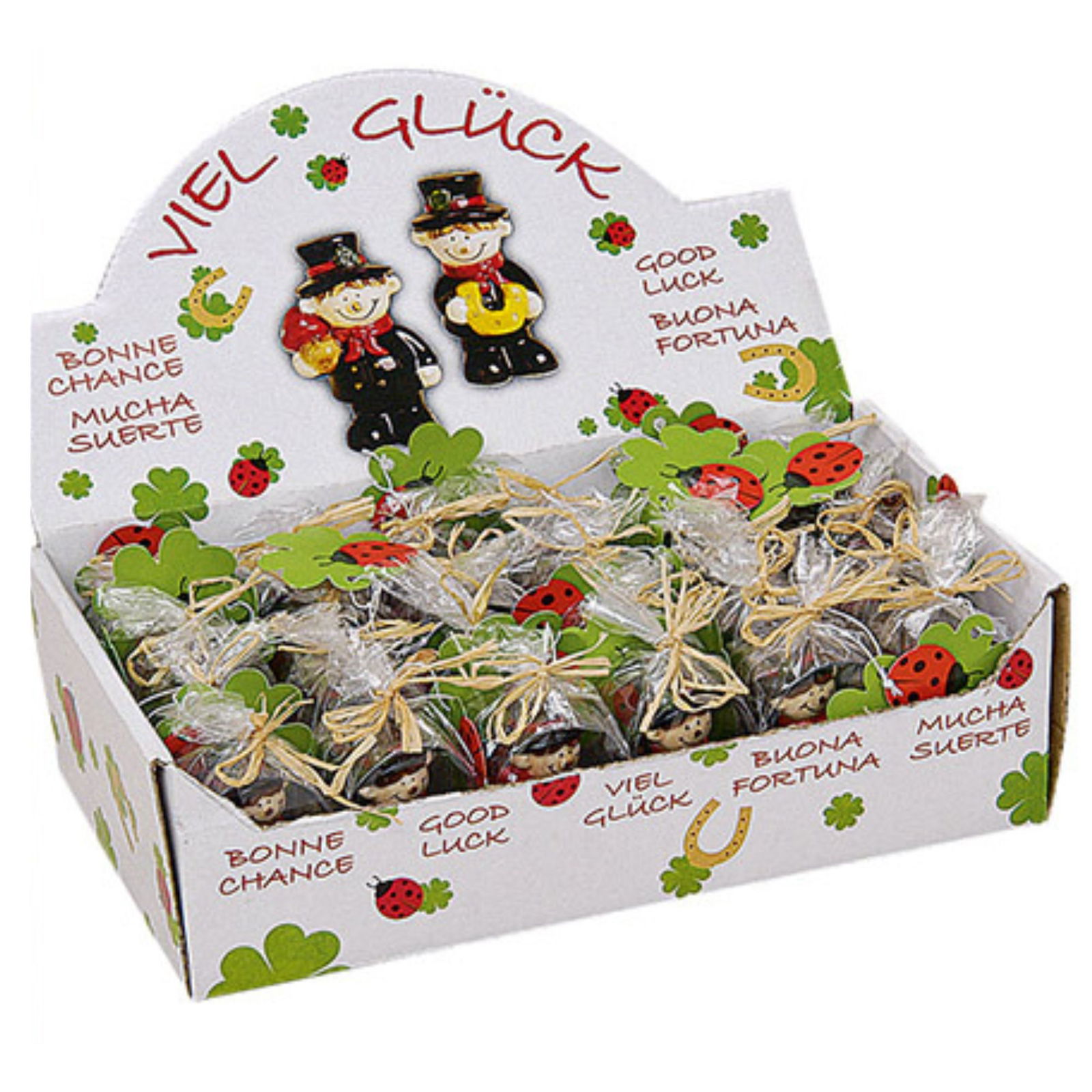 Schornsteinfeger aus Ton sortiert (B/H/T) 2x5x2 cm Geburtstagstorte, Sahne, Nachtisch, Essen, Person