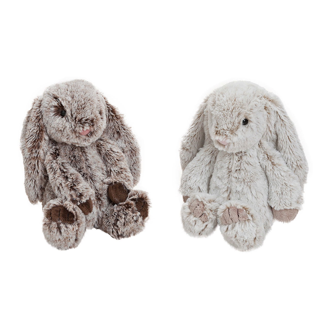 Rabbit fawn brown plush 2-ass. 23 cm