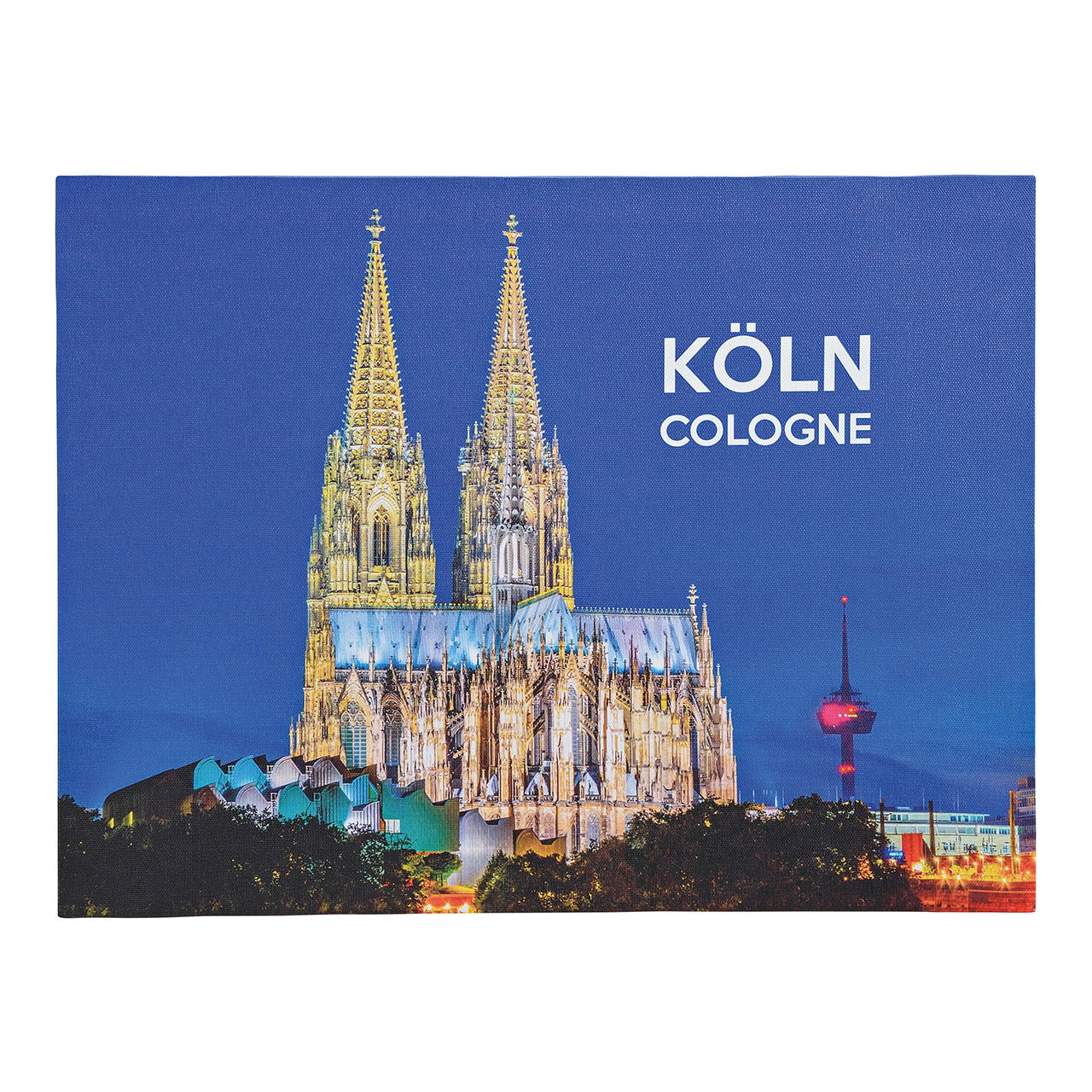 Mural stretcher frame "Cologne Cologne", Colorful (W/H/D) 30x40x2cm Mural stretcher frame "Cologne Cologne", Colorful (W/H/D) 30x40x2cm