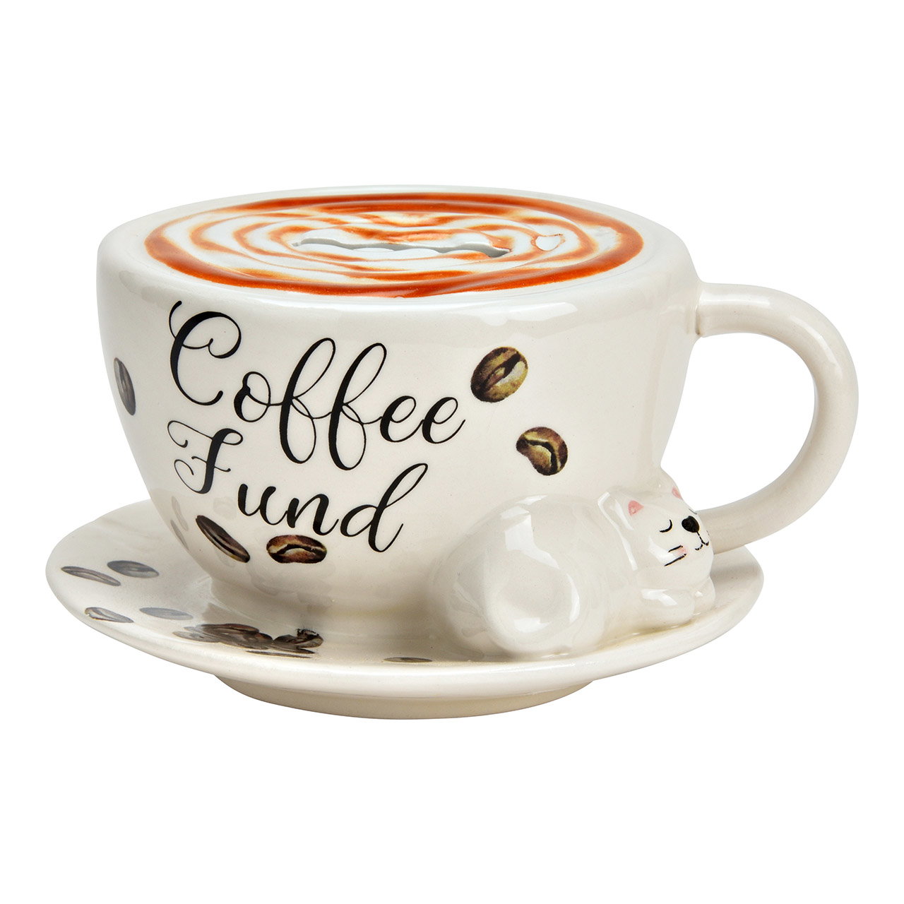 Tazza In Ceramica LookHUMAN Lone Wolf – 450 Ml, Bianca, Per Introversi E Lupi Solitari