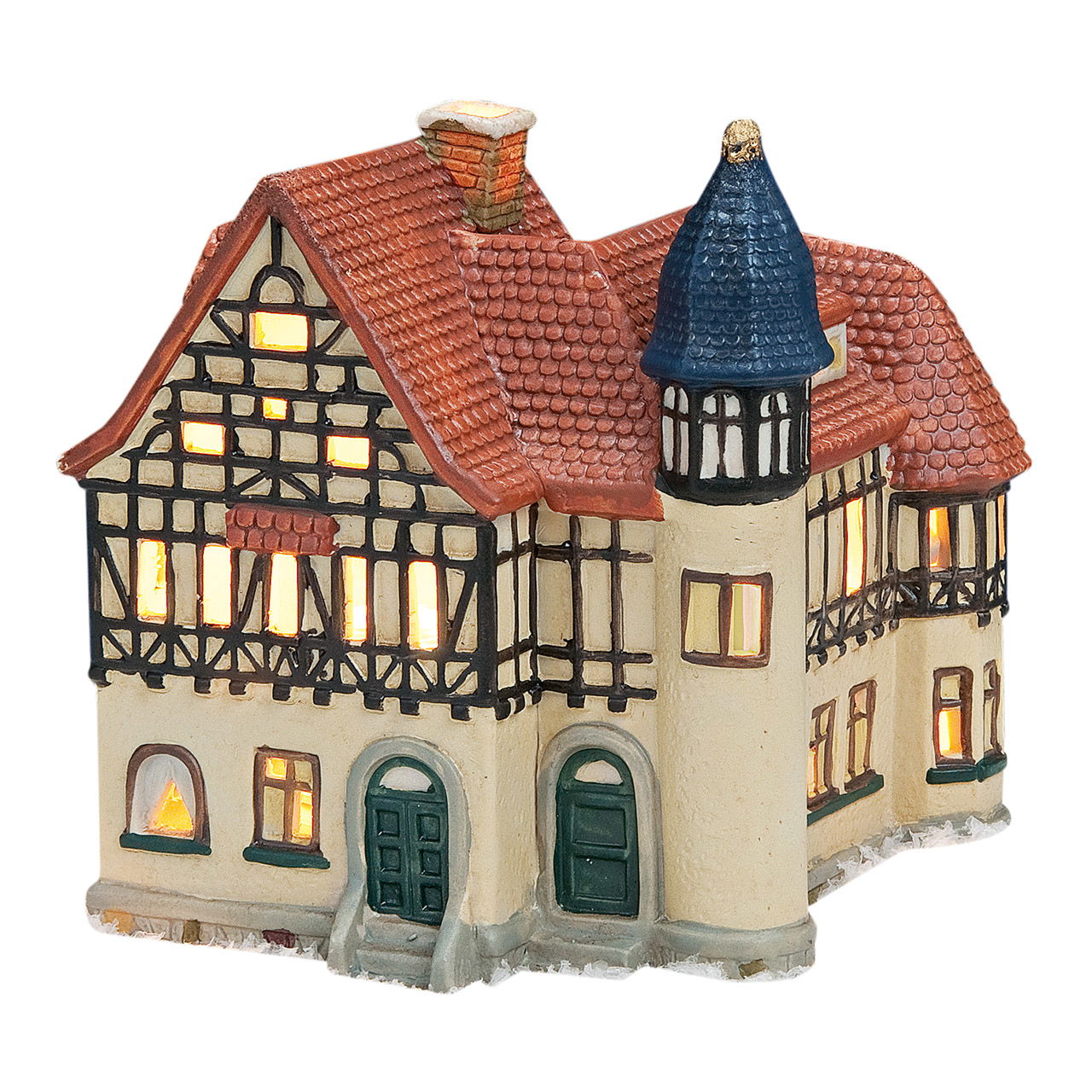Wurm Lichthaus Post Bad Liebenstein/Thürigen aus Porzellan, Bunt (B/H/T) 15x17x12cm Wurm Lichthaus Post Bad Liebenstein/Thürigen aus Porzellan, Bunt (B/H/T) 15x17x12cm