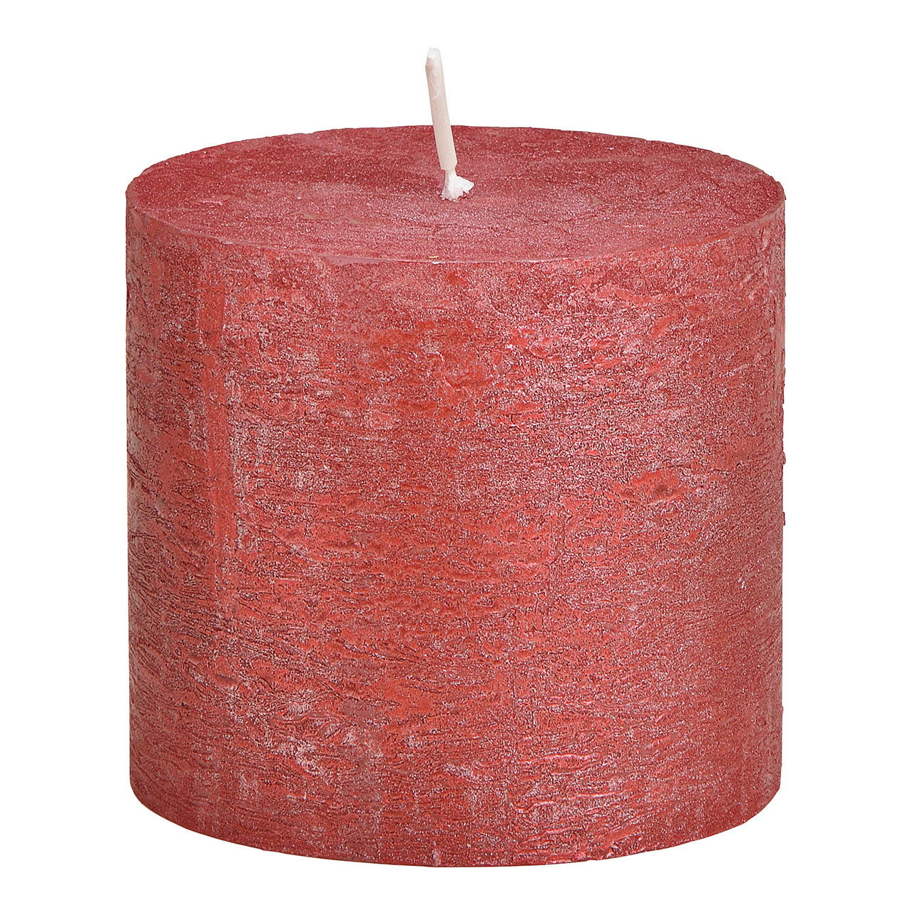 Bougie Shimmer Finish en cire Bordeaux (L/H/P) 10x9x10cm Bougie Shimmer Finish en cire Bordeaux (L/H/P) 10x9x10cm