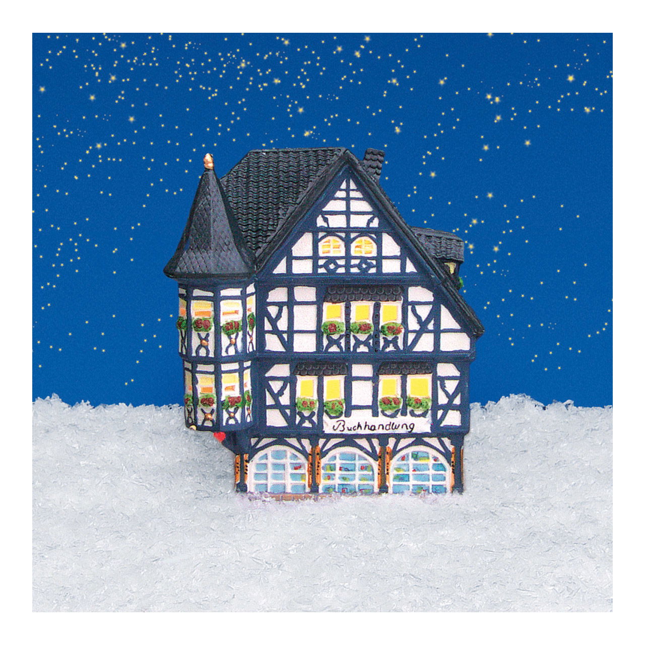 Wurm Lichthaus Buchhandlung Linz/Rhein aus Porzellan, Bunt (B/H/T) 14x18x11cm Wurm Lichthaus Buchhandlung Linz/Rhein aus Porzellan, Bunt (B/H/T) 14x18x11cm