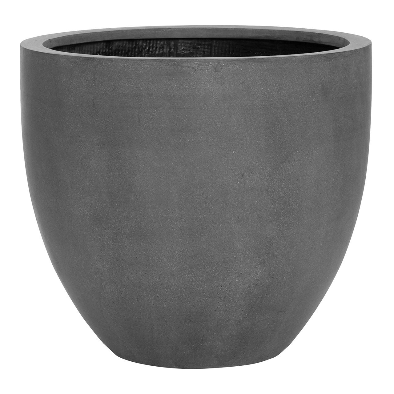 Pottery Pots flower pot made of Fiberstone, gray (W/H/D) 50x44x50cm