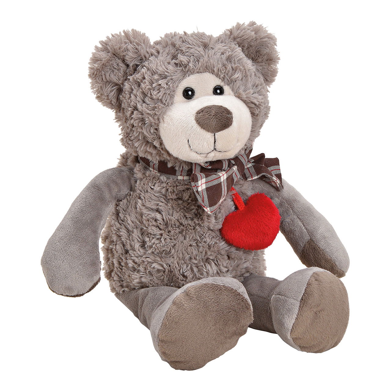 Orso di peluche grigio (L/A/D) 16x23x24cm Orso di peluche grigio (L/A/D) 16x23x24cm