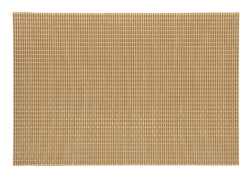 Tischset aus Kunststoff Gold (B/H) 45x30cm