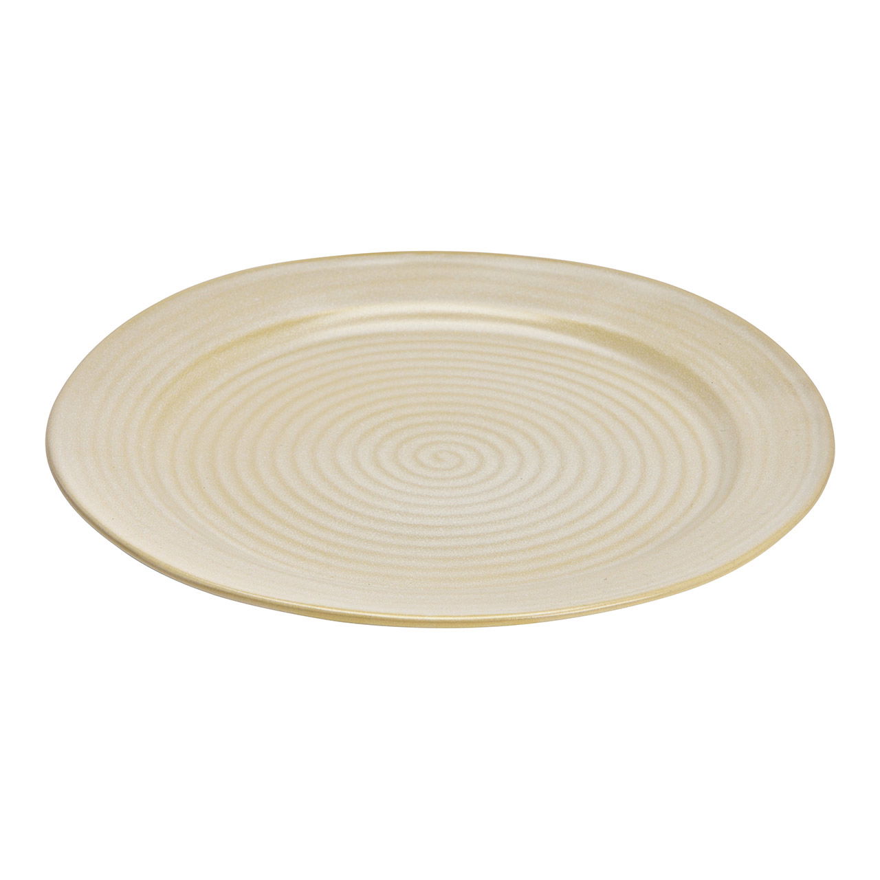 Crème aardewerk bord (B/H/D) 27x2x27cm Crème aardewerk bord (B/H/D) 27x2x27cm