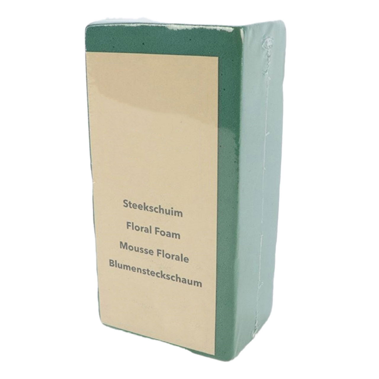 Blumensteckschaum aus Kunststoff, Grün (B/H/T) 20x8x10cm Blumensteckschaum aus Kunststoff, Grün (B/H/T) 20x8x10cm