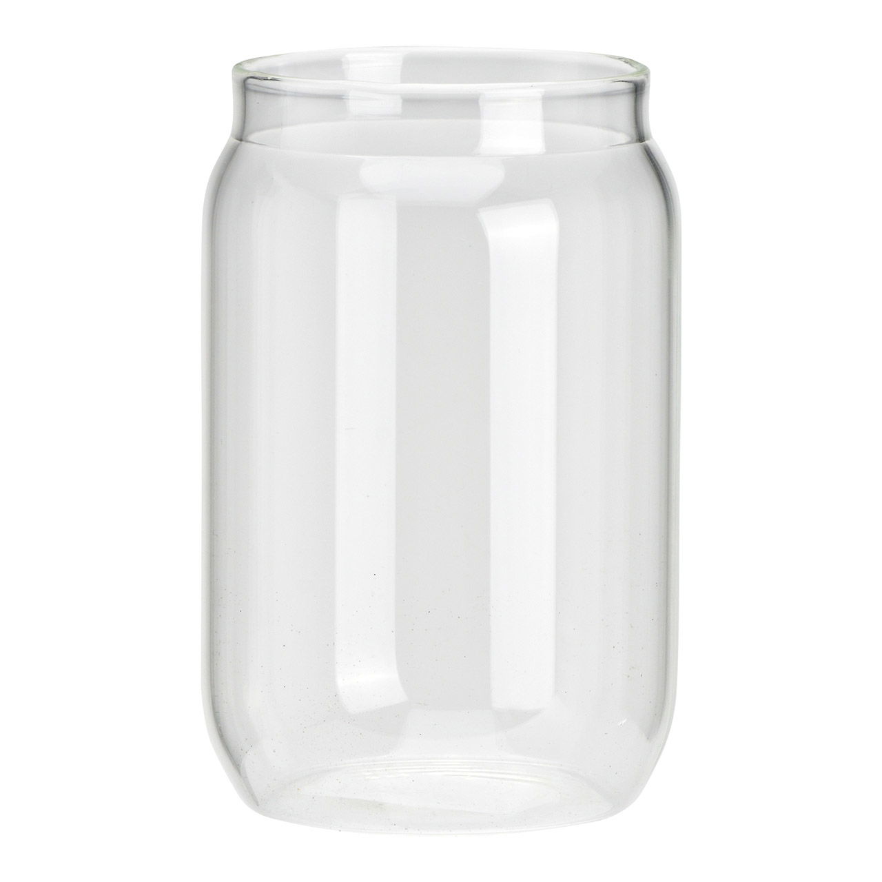 Trinkglas aus Glas, Transparent (B/H/T) 8x12x8cm 350ml Trinkglas aus Glas, Transparent (B/H/T) 8x12x8cm 350ml