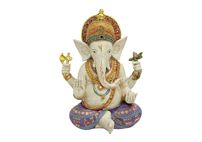 Ganesha van poly, B30 x D16 x H40 cm